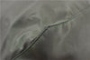 Authentic PRADA Nylon Tessuto Leather Shoulder Tote Bag Green 0940G