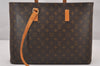 Authentic Louis Vuitton Monogram Luco Shoulder Tote Bag M51155 LV Junk 0940I