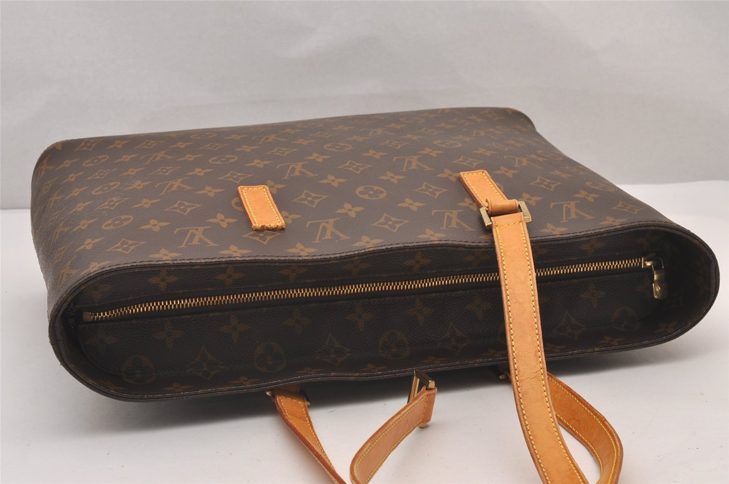 Authentic Louis Vuitton Monogram Luco Shoulder Tote Bag M51155 LV Junk 0940I