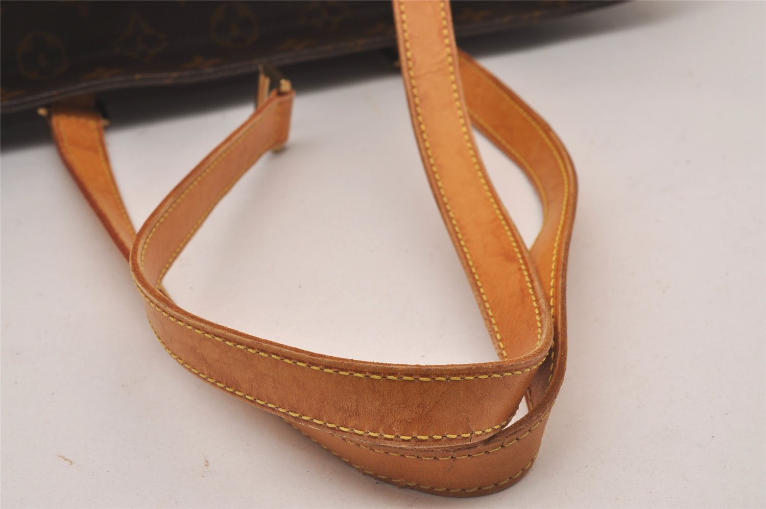 Authentic Louis Vuitton Monogram Luco Shoulder Tote Bag M51155 LV Junk 0940I