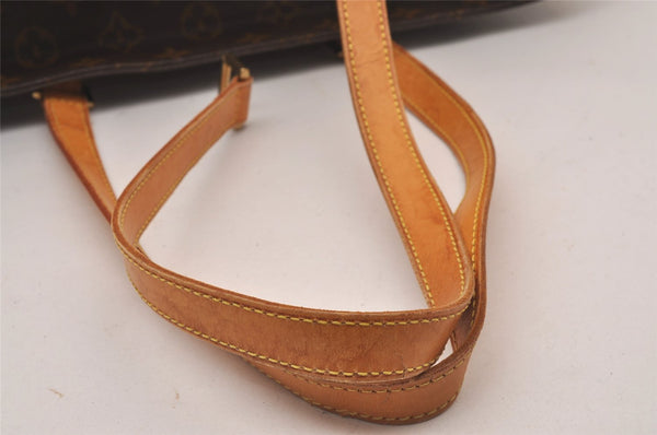 Authentic Louis Vuitton Monogram Luco Shoulder Tote Bag M51155 LV Junk 0940I