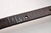 Authentic Vintage FENDI Zucca Shoulder Tote Bag Nylon Leather Brown 0941I