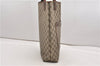 Authentic GUCCI Web Sherry Line Shoulder Tote Bag GG PVC Leather Brown 0942G