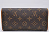 Authentic Louis Vuitton Monogram Pochette Twin PM Shoulder Bag M51854 LV 0943D