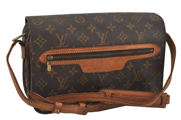 Authentic Louis Vuitton Monogram Saint Germain M51207 Shoulder Cross Bag 0943I