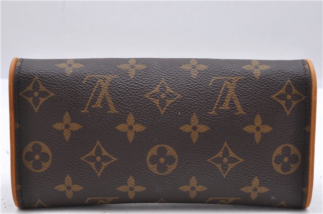 Authentic Louis Vuitton Monogram Pochette Twin PM Shoulder Bag M51854 LV 0944D