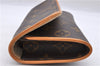 Authentic Louis Vuitton Monogram Pochette Twin PM Shoulder Bag M51854 LV 0944D