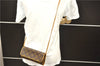 Authentic Louis Vuitton Monogram Pochette Twin PM Shoulder Bag M51854 LV 0944D