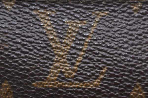 Auth Louis Vuitton Monogram Poche Toilette 15 Cosmetics Pouch M47546 LV 0946D