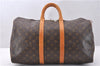 Authentic Louis Vuitton Monogram Keepall 45 Travel Boston Bag M41428 LV 0946F