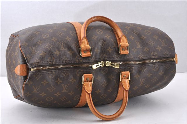 Authentic Louis Vuitton Monogram Keepall 45 Travel Boston Bag M41428 LV 0946F