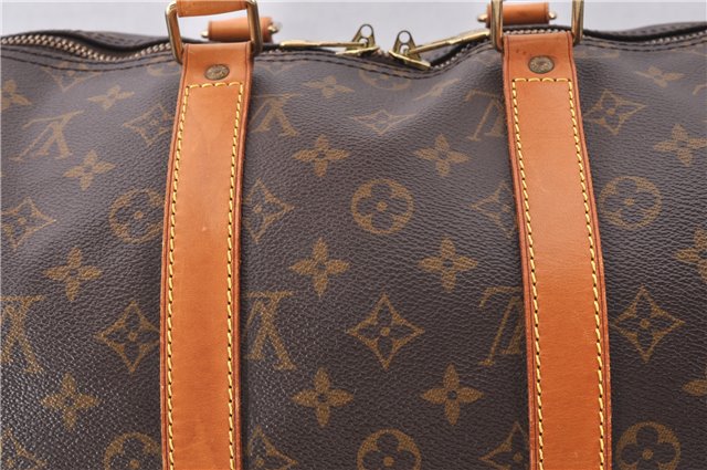 Authentic Louis Vuitton Monogram Keepall 45 Travel Boston Bag M41428 LV 0946F