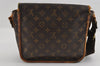 Auth Louis Vuitton Monogram Messenger Bosphore PM Shoulder Bag M40106 LV 0946I