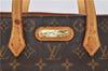 Authentic Louis Vuitton Monogram Wilshire PM Hand Tote Bag M45643 LV 0947D