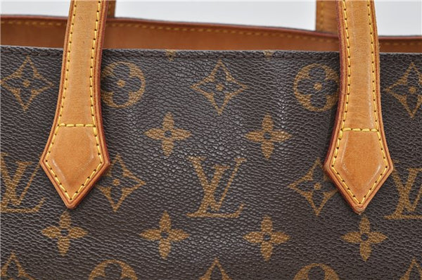 Authentic Louis Vuitton Monogram Wilshire PM Hand Tote Bag M45643 LV 0947D