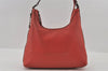 Authentic GUCCI Vintage Shoulder Hand Bag Leather 339553 Red 0947I