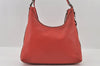 Authentic GUCCI Vintage Shoulder Hand Bag Leather 339553 Red 0947I