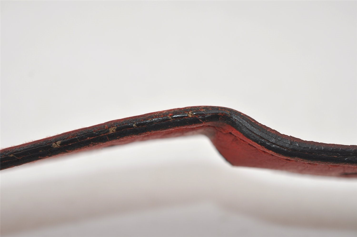 Authentic GUCCI Vintage Shoulder Hand Bag Leather 339553 Red 0947I