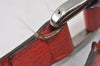 Authentic GUCCI Vintage Shoulder Hand Bag Leather 339553 Red 0947I