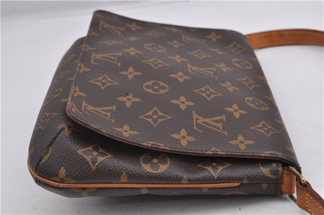 Authentic Louis Vuitton Monogram Musette Tango Shoulder Bag M51257 LV 0948F