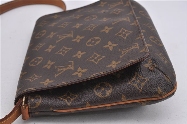 Authentic Louis Vuitton Monogram Musette Tango Shoulder Bag M51257 LV 0948F