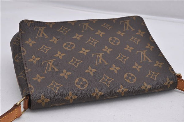 Authentic Louis Vuitton Monogram Musette Tango Shoulder Bag M51257 LV 0948F