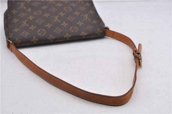 Authentic Louis Vuitton Monogram Musette Tango Shoulder Bag M51257 LV 0948F