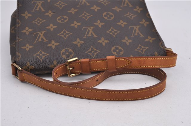 Authentic Louis Vuitton Monogram Musette Tango Shoulder Bag M51257 LV 0948F