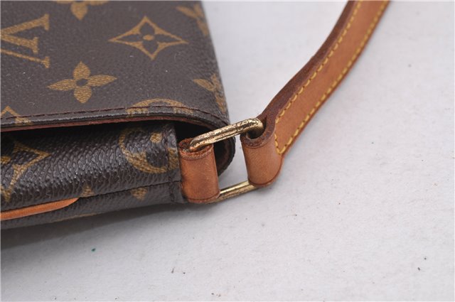 Authentic Louis Vuitton Monogram Musette Tango Shoulder Bag M51257 LV 0948F