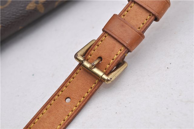 Authentic Louis Vuitton Monogram Musette Tango Shoulder Bag M51257 LV 0948F