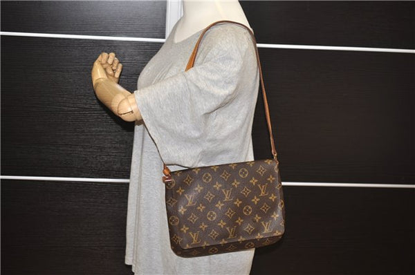 Authentic Louis Vuitton Monogram Musette Tango Shoulder Bag M51257 LV 0948F