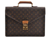 Authentic Louis Vuitton Monogram Serviette Conseiller Briefcase M53331 LV 0950I
