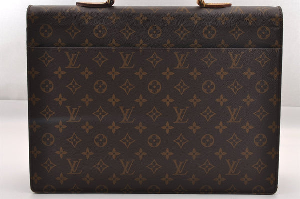 Authentic Louis Vuitton Monogram Serviette Conseiller Briefcase M53331 LV 0950I