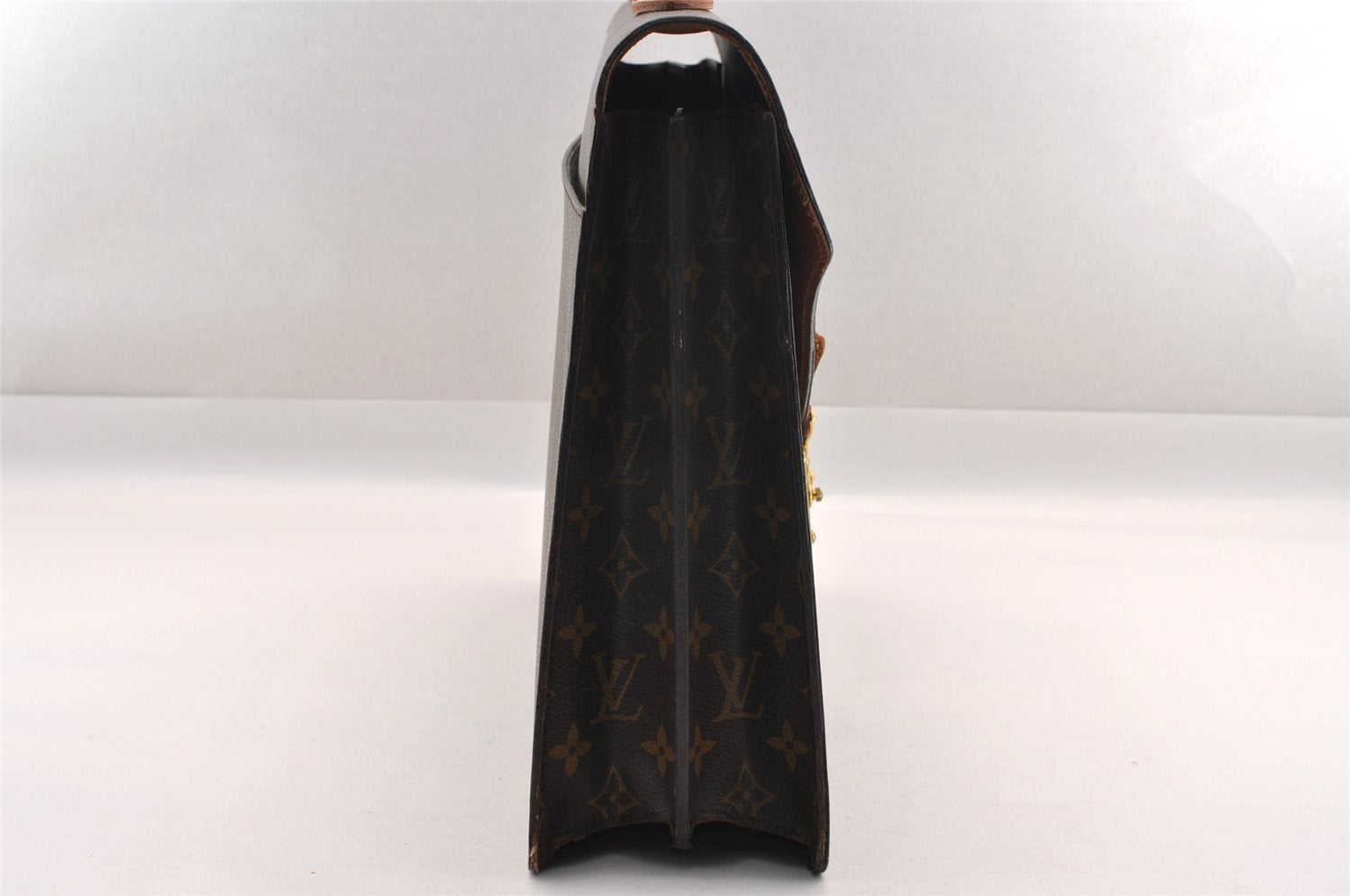 Authentic Louis Vuitton Monogram Serviette Conseiller Briefcase M53331 LV 0950I