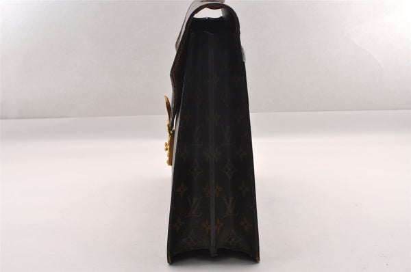 Authentic Louis Vuitton Monogram Serviette Conseiller Briefcase M53331 LV 0950I