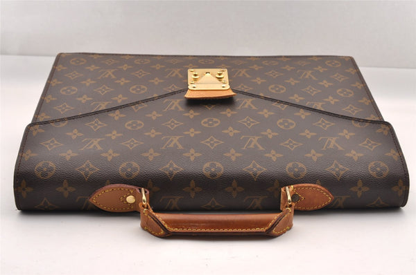 Authentic Louis Vuitton Monogram Serviette Conseiller Briefcase M53331 LV 0950I