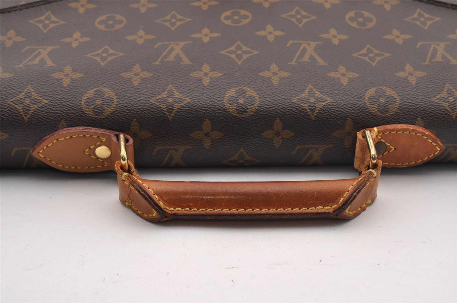 Authentic Louis Vuitton Monogram Serviette Conseiller Briefcase M53331 LV 0950I