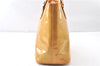 Authentic Louis Vuitton Vernis Houston Shoulder Hand Bag Yellow M91055 LV 0952G