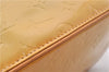 Authentic Louis Vuitton Vernis Houston Shoulder Hand Bag Yellow M91055 LV 0952G