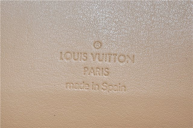 Authentic Louis Vuitton Vernis Houston Shoulder Hand Bag Yellow M91055 LV 0952G