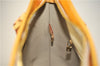 Authentic Louis Vuitton Vernis Houston Shoulder Hand Bag Yellow M91055 LV 0952G