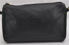 Authentic GUCCI Web Sherry Line Shoulder Cross Body Bag Leather Black 0953G