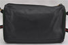 Authentic GUCCI Web Sherry Line Shoulder Cross Body Bag Leather Black 0953G