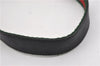 Authentic GUCCI Web Sherry Line Shoulder Cross Body Bag Leather Black 0953G