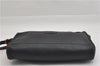 Authentic GUCCI Web Sherry Line Shoulder Cross Body Bag Leather Black 0953G