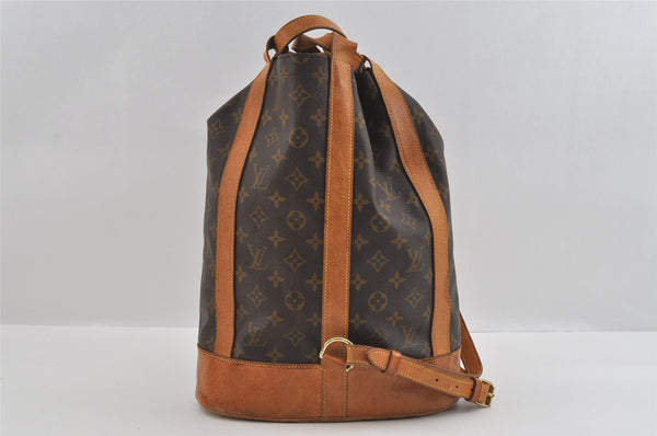 Authentic Louis Vuitton Monogram Randonnee PM Shoulder Bag M42243 LV 0955I