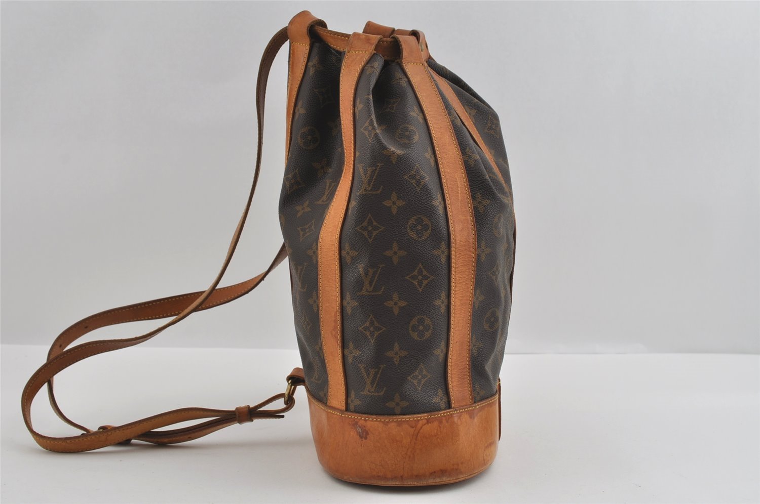 Authentic Louis Vuitton Monogram Randonnee PM Shoulder Bag M42243 LV 0955I