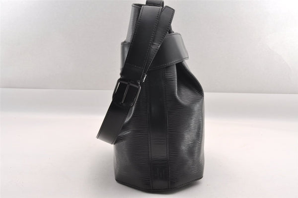 Auth Louis Vuitton Epi Sac De Paule PM Shoulder Cross Bag Black M80157 LV 0956I