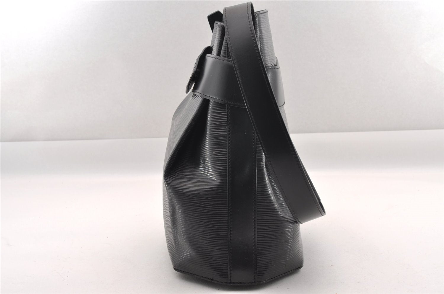 Auth Louis Vuitton Epi Sac De Paule PM Shoulder Cross Bag Black M80157 LV 0956I