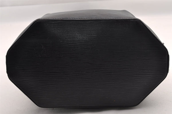 Auth Louis Vuitton Epi Sac De Paule PM Shoulder Cross Bag Black M80157 LV 0956I